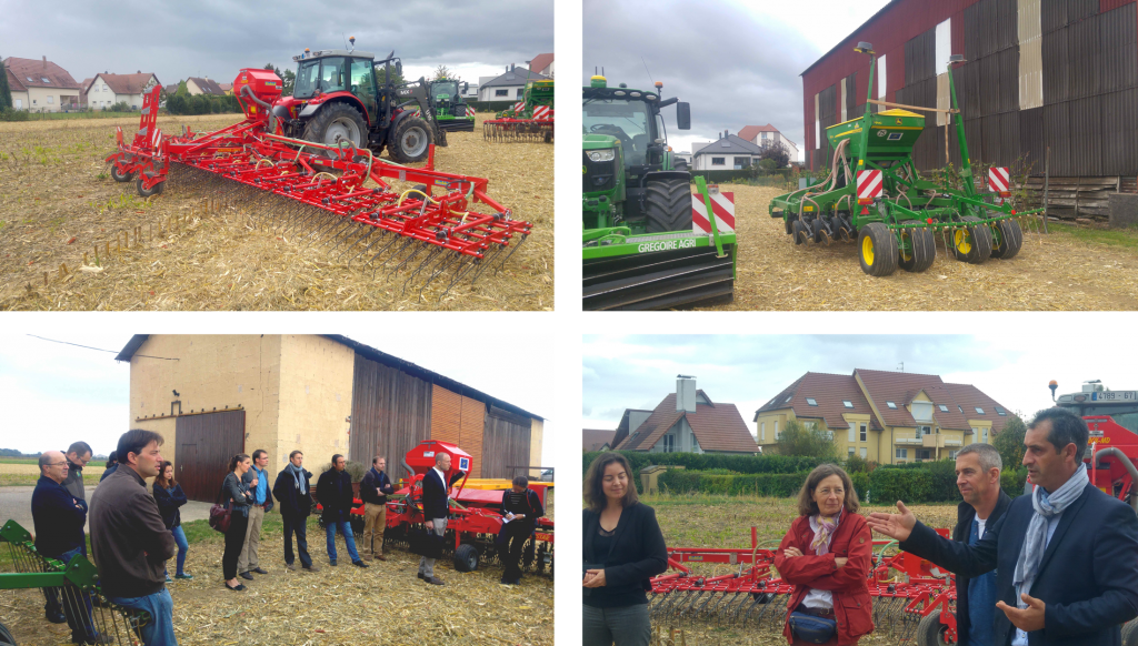 Actuellement 15 agriculteurs sont adhérents de la CUMA de la Plaine.