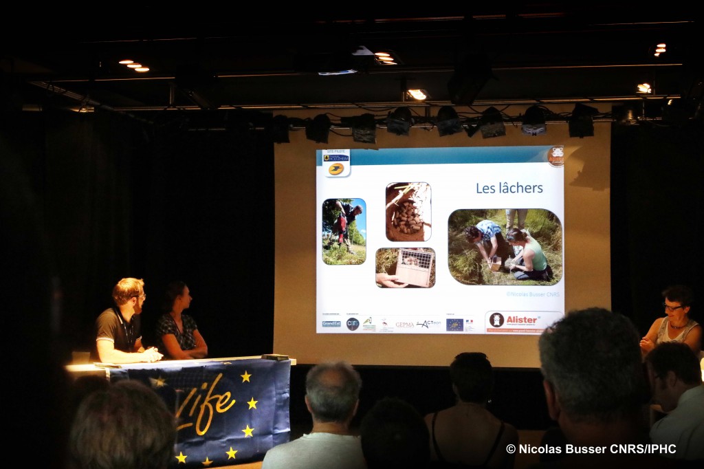 Présentation de l’expérimentation lors d’une réunion publique à Holtzheim